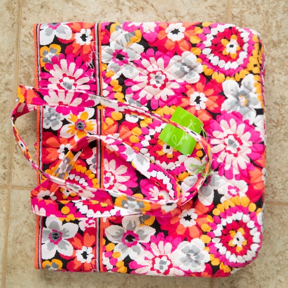 Vera Bradley Tote Pixie Blooms Purse Bag NWT - Picture 5 of 5